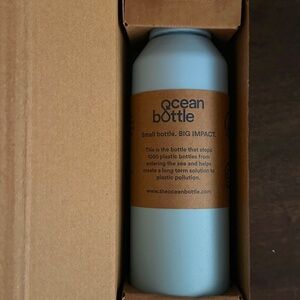 Ocean Bottle in Sky Blue - 500ml Stainless Steel  - NEW IN BOX